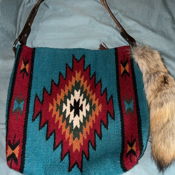 Saddle Blanket Shoulder Bag - Picture 1 of 12